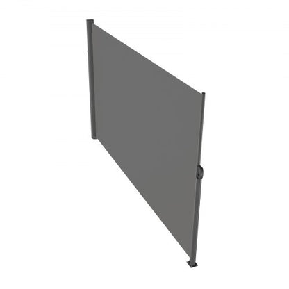 Retractable Side Awning Full Aluminum RustProof Privacy Screen  Wind Blocker For Outdoor Sun  Rain  8