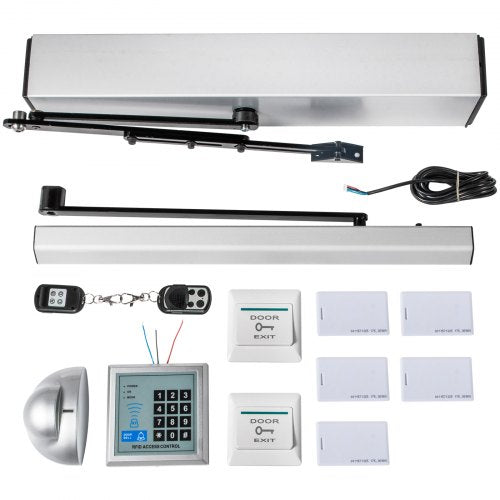 Automatic Swing Door Opener, Handicap Door Opener, Adjustable Electric Door Operator, Stainless Steel & Aluminum Alloy