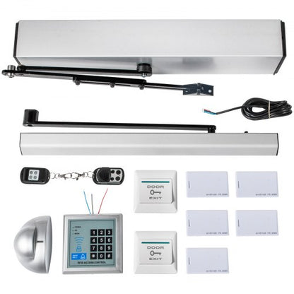 Automatic Swing Door Opener, Handicap Door Opener, Adjustable Electric Door Operator, Stainless Steel & Aluminum Alloy