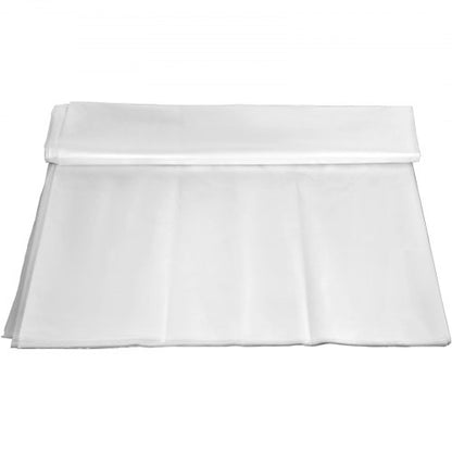 Greenhouse Polyethylene Film, Mil UV Resistant Clear Plastic for Greenhouses, High-Toughness Poly Film Cover