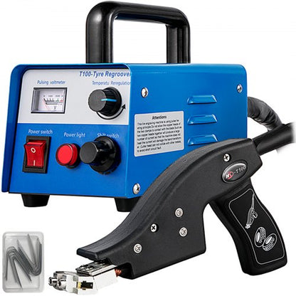 Truck Tire Grooving Iron for Trailer Tires, Durable Rubber Grooving Blades Groover Machine for Racing, Trucks