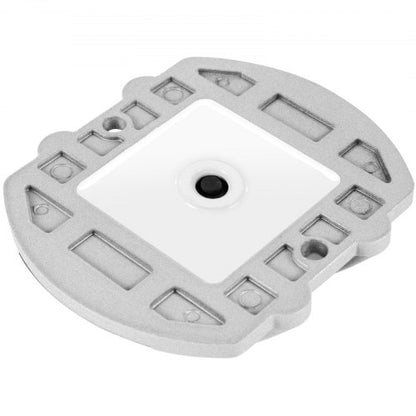 Solar Driveway Lights Outdoor Waterproof LED Deck Dock Lights with Screws, Bright White Wireless Lighting