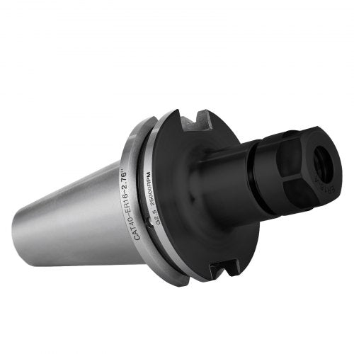 CAT40 ER16 Collet Chuck Set (8Pcs, 70mm), High-Speed CNC Tool Holder for Milling, Lathe & Engraving Machines