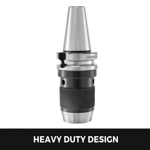 CAT40 Keyless Drill Chuck 1/2". High-Precision Integrated Collet Chuck for CNC Milling, Lathe & Engraving Machines