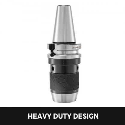 CAT40 Keyless Drill Chuck 1/2". High-Precision Integrated Collet Chuck for CNC Milling, Lathe & Engraving Machines
