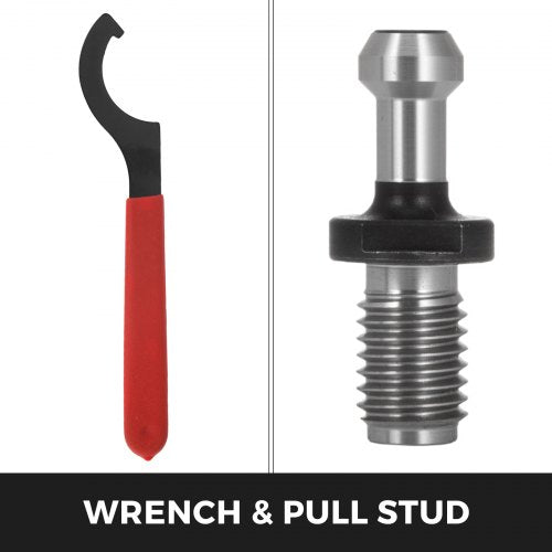 CAT40 Keyless Drill Chuck 1/2". High-Precision Integrated Collet Chuck for CNC Milling, Lathe & Engraving Machines