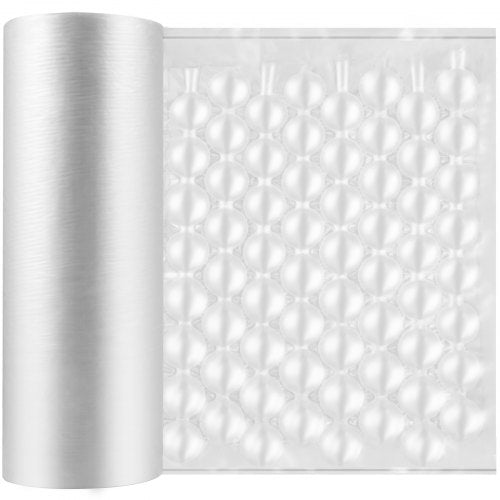 16 X 984ft Air Cushion Film Roll Heavy Duty Bubble Bags For Packaging  TearAble Waterproof Air Pill 1