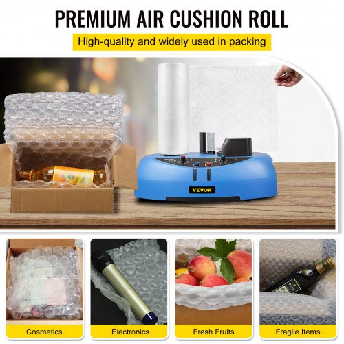 16 X 984ft Air Cushion Film Roll Heavy Duty Bubble Bags For Packaging  TearAble Waterproof Air Pill 2