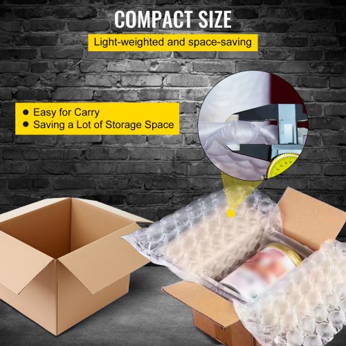 16 X 984ft Air Cushion Film Roll Heavy Duty Bubble Bags For Packaging  TearAble Waterproof Air Pill 6