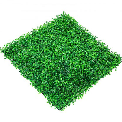 Artificial Boxwood Hedge Wall Panels UV Protected, Green Grass Privacy Fence for Outdoor Backyard, Wall Decoration