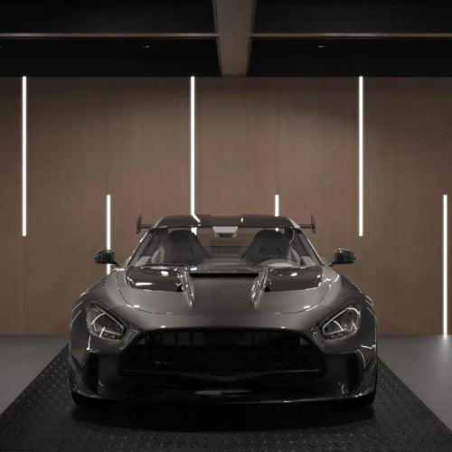 PVC Garage Floor Mats for Under Car, Rolls Thickness Black Garage Flooring for Trailer, Warehouse, Garage, Home Gym