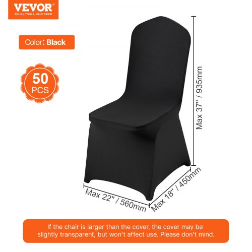 Stretch Spandex Folding Chair Covers Set, Universal Fit with Arched Front, Washable Slipcovers for Wedding, Holiday