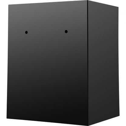 Digital Depository Safe Cubic Feet Made of Carbon Steel, Electronic Code Lock Safe with Deposit Slot & Emergency Keys