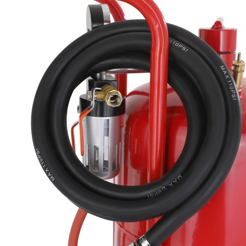10Gal40L Sandblaster Kit HeavyDuty Power Sand Blaster W Grit Nozzles Pressure Gauge 10