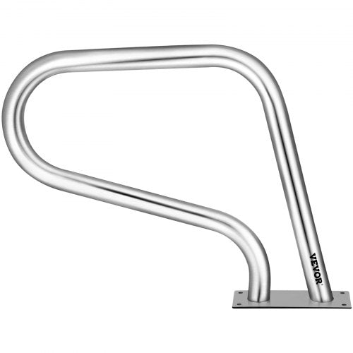 Stainless Steel Pool Handrail 250LBS Load Capacity Rustproof Silver Pool Railing With Blue Grip Cov 9