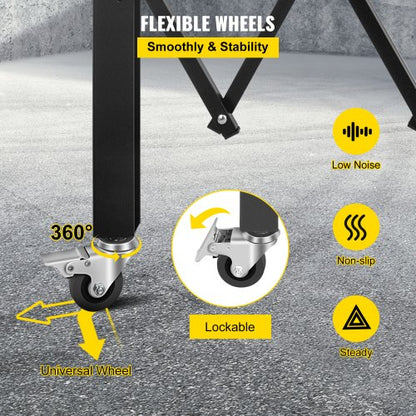 Flexible Expanding Security Gate HeavyDuty 71 X 71 Scissor GateDoor With Padlock 5
