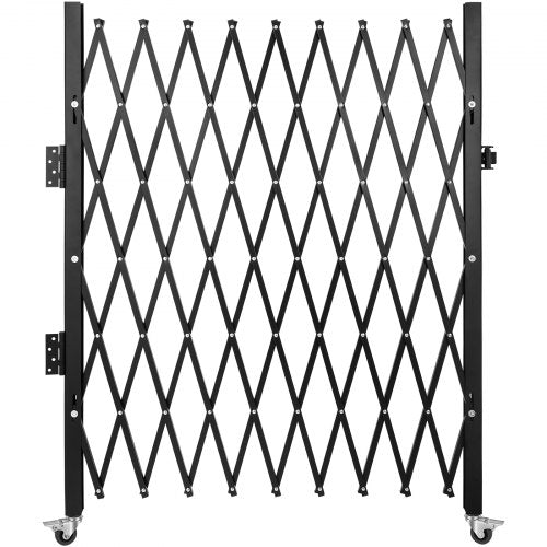Flexible Expanding Security Gate HeavyDuty 71 X 71 Scissor GateDoor With Padlock 8