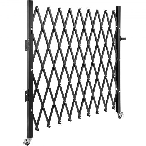 Flexible Expanding Security Gate HeavyDuty 71 X 71 Scissor GateDoor With Padlock 9
