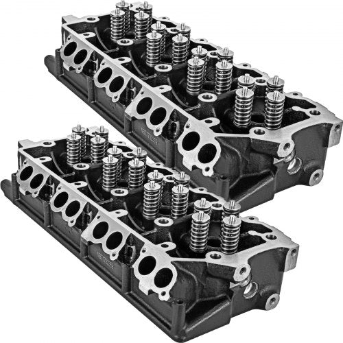 2 X Cylinder Head 18mm for Ford F-250 F-350 F-450 F550 6.0L Powerstroke Diesel, High-Performance Replacement