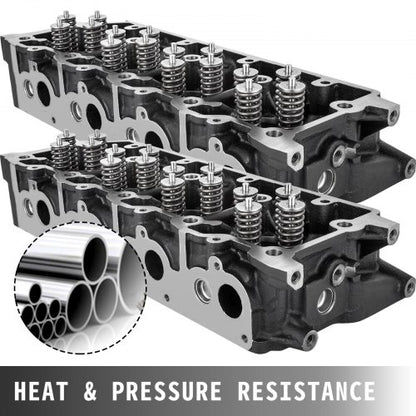 2 X Cylinder Head 18mm for Ford F-250 F-350 F-450 F550 6.0L Powerstroke Diesel, High-Performance Replacement