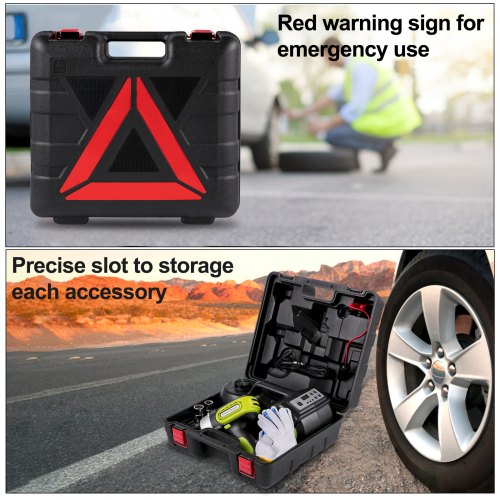 Electric Car Jack Hydraulic Floor Jack with Impact Wrench & LED Light, Lifting Range for SUV, MPV, Sedan, Truck Tire