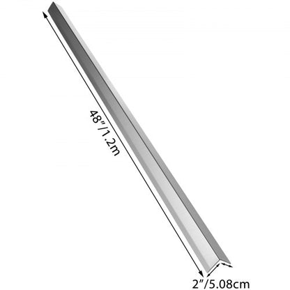 20-Pack 304 Stainless Steel Corner Guards (2 x 2 x 48 Inch), Heavy-Duty Metal Wall Corner