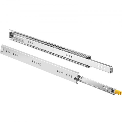 Heavy Duty Drawer Slides Locking, 250LBS Capacity, Cold-Rolled Steel Section Full Extension Drawer Slides