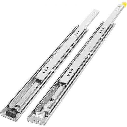Heavy Duty Drawer Slides Locking, 250LBS Capacity, Cold-Rolled Steel Section Full Extension Drawer Slides