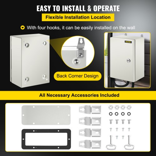 Stainless Steel Corner Guards Metal Wall Corner Protector Pack, Corner Guards, Steel Electrical Box