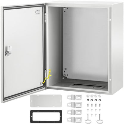 20 X 16 X 10 NEMA 4X Steel Electrical Enclosure IP66 Waterproof  Dustproof Electrical Box 1