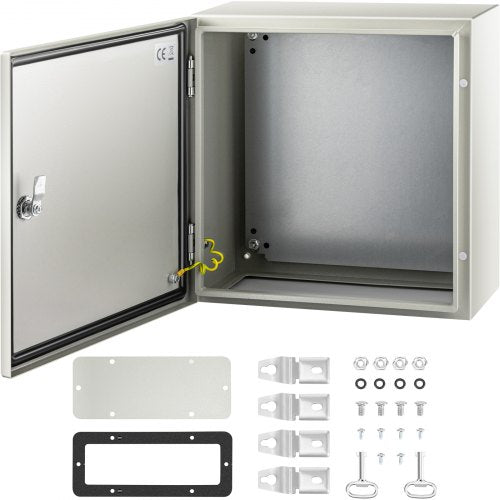 16x16x8 NEMA 4X Steel Electrical Box IP66 Waterproof  Dustproof Enclosure IndustrialGrade 1