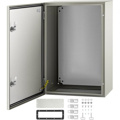 IndustrialGrade Steel Electrical Box 24x16x10 Inches IP66 Waterproof  Dustproof Enclosure 1