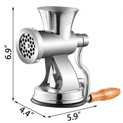 HeavyDuty Manual Meat Grinder  304 Stainless Steel MultiFunction Sausage Stuffer  Coffee Grinder Fo 7