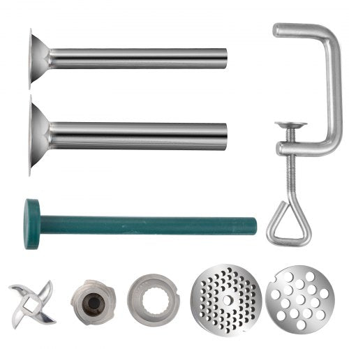 HeavyDuty Manual Meat Grinder  304 Stainless Steel MultiFunction Sausage Stuffer  Coffee Grinder Fo 8