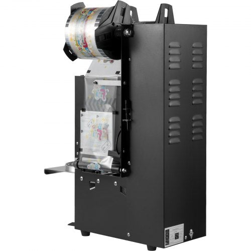SemiAutomatic 300500 Cuph Tea Cup Sealer Machine Black Boba Cup Sealing Machine For 9095mm Bubble M 8