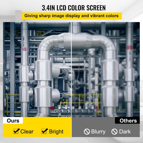 Sewer Camera With LCD Screen Waterproof IP68 Pipeline Inspection Camera With DVR Snake Cable  LED L 3
