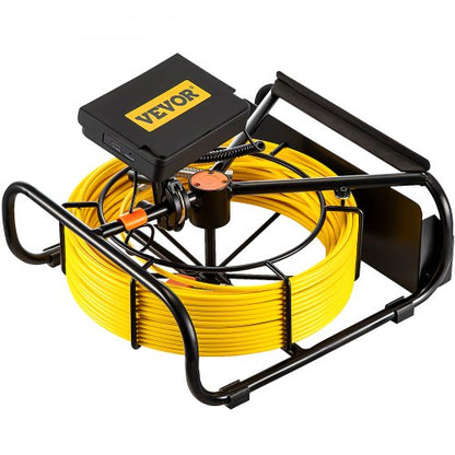 Sewer Camera With LCD Screen Waterproof IP68 Pipeline Inspection Camera With DVR Snake Cable  LED L 9