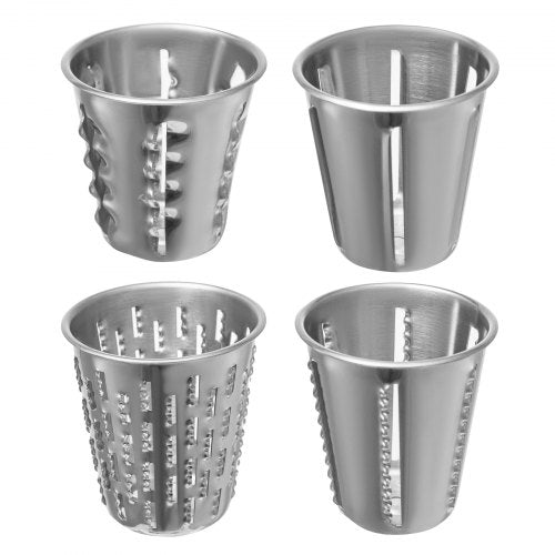 Manual Cheese Mandoline w/ Cutting Cone, Zinc Alloy Rotary Vegetable Mandoline with Bowl & Suction Base, Rotary Shredder