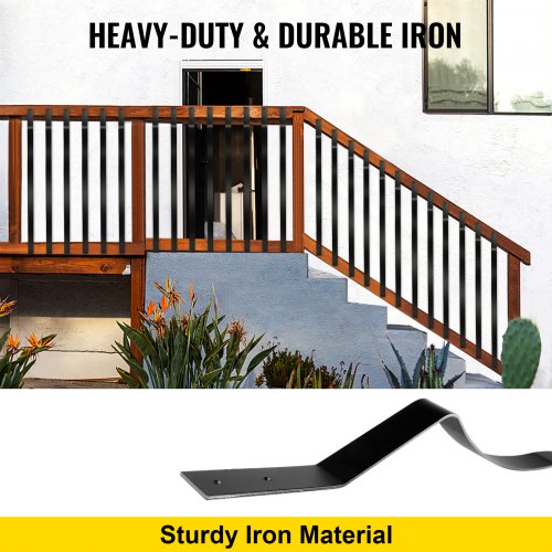 26-Pack Iron Deck Railing Balusters, 32.25 Staircase Baluster with Screws for Wood & Composite Deck