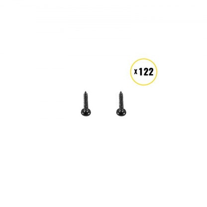 Metal Deck Balusters, Black Aluminum Alloy Stair Railing Spindles with Screws for Wood & Composite Deck, Stylish Outdoor