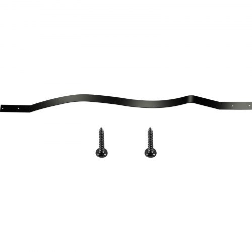 Metal Deck Balusters, Black Aluminum Alloy Stair Railing Spindles with Screws for Wood & Composite Deck, Stylish Outdoor