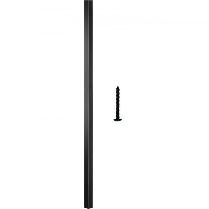 101-Pack Aluminum Alloy Deck Spindles, 26"x0.75" Square Balusters for Wood & Composite Deck Railings