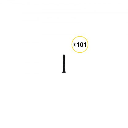 101Pack Aluminum Alloy Deck Spindles 26x075 Square Balusters For Wood  Composite Deck Railings 9