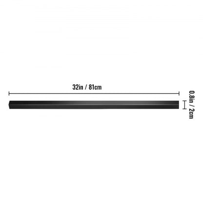 32 X 08 Aluminum Deck Balusters 101Pack PowderCoated Square Spindles For Stair Railing Porch  Compo 8