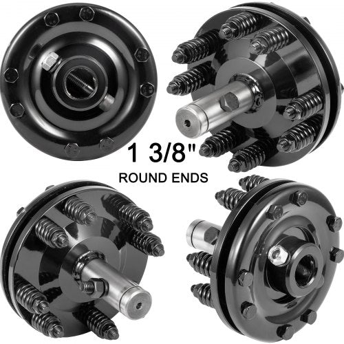 138 PTO Slip Clutch  Carburized Steel Tractor Slip Clutch Adjustable Rotary Cutter Clutch For Brush 3