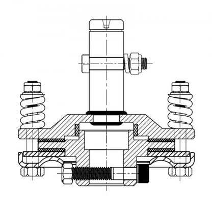 138 PTO Slip Clutch  Carburized Steel Tractor Slip Clutch Adjustable Rotary Cutter Clutch For Brush 6
