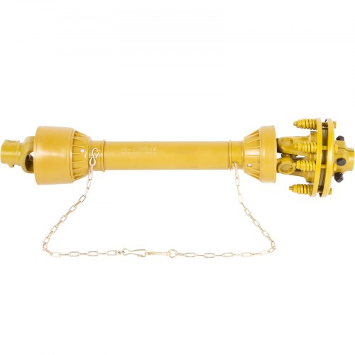 Yellow PTO Shaft WSlip Clutch HeavyDuty Series 4 Tractor PTO Shaft 31541 For Bush Hog  Finish Mower 1