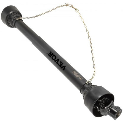 Adjustable Series PTO Shaft, Spline Tractor to Round Implement Ends, Heavy-Duty PTO Driveline, for Rotary Cutter, Brush