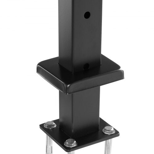 Stainless Steel PreDrilled Railing Post 42 Black Powder Coated Deck Railing Pickets W Rotating Cast 8