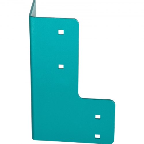 Heavy-Duty Workbench Corner Brackets Kit, Steel Table Frame Connectors w/ Bolts, Right Angle Shop Table
